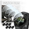 4 Pezzi Vetro Temperato HD 9H Antigraffio per Garmin Forerunner 165/165 Music Pellicola Protettiva Schermo Compatibile con per Garmin Forerunner 165/165 Music Protezione Schermo Vestibilità Precisa