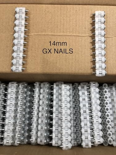14mm GX Nails for Hilti GX3/GX100/GX120 Nail Guns, Pack of 1000
