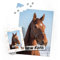 Fotopuzzle mit eigenem Bild - Puzzle selbst gestalten 500 Teile Hochformat - Schachtel Skandipferde - Puzzle mit Foto personalisiert - Geschenk Geburtstag, Pferdefans Skandipferde 500 Teile Hoch
