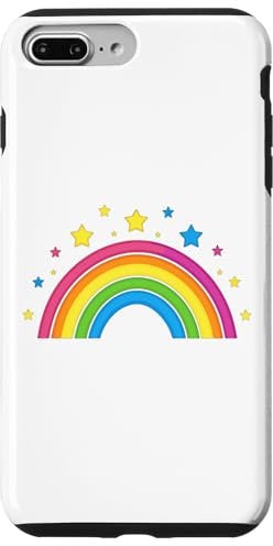 Rainbow With Stars Gifts For Rainbow Lovers Funny Rainbow Case for iPhone 7 Plus/8 Plus