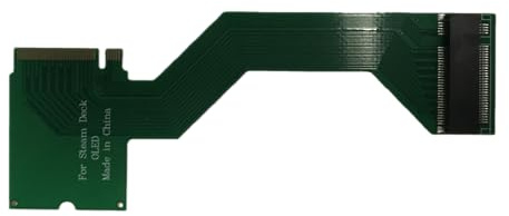 Carte convertisseur SSD SSD M.2 NVMe PCIe 4.0 2230 à 2280 pour appareils portables Steam Deck OLED, carte d'extension SSD modifiée de taille 2230 à 2280, modèle OLED portable