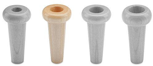 Lechgold ADA2 Adapter Alphorn für Flügelhorn- und Trompetenmundstück (auf Alphorn mit Messingmundstück spielen) Ahorn