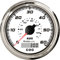 KUS Compteur De Vitesse GPS Compteur De Vitesse 60Knots Avec Rétroéclairage De Cours Pour Yachts À Bateau 85mm 12V/24V (Blanc)