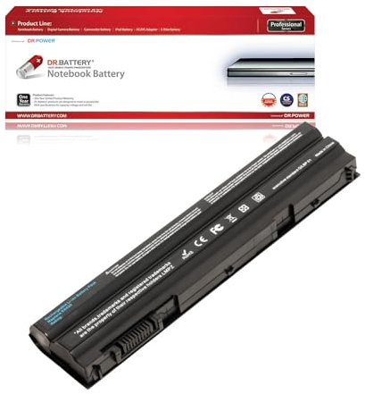 Battpit Laptop Akku für Dell Latitude E5420 E5430 E5530 E6420 E6430 E6440 E6520 E6530 E6540 Vostro 3460 3560 T54FJ T54F3 8858X NHXVW PRRRF NHXVW 911MD 04NW9 M5Y0X - [6 Zellen/6600mAh/73Wh]