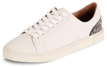 Frye Sneaker da donna Ivy Low Lace, Polvere Bianco Multi, 36 EU