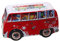 POWERHAUS24 Blechdose Winter-Camper, Schneemobil, Keksdose, lebensmittelecht, Aufbewahrung, Deko, ca. 22 cm x 12,5 cm, Backrezept