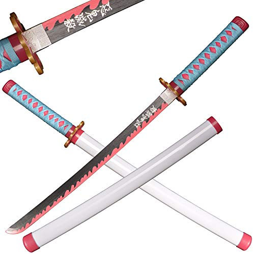 Sword Valley Holz Blade Anime Samurai Schwert, Demon Schwert 78 cm-Kanroji Mitsuri