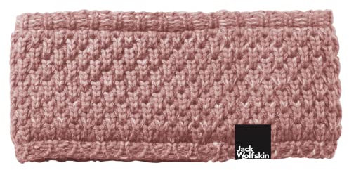 Jack Wolfskin Damen Highloft Knit Headband Women Winter Stirnband, Afterglow, M EU