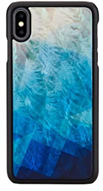 Man&Wood iPhone Pearl Cases - Blue Lake (iPhone Xs Max)