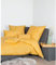 Janine Mako Satin Bettwäsche Uni Colors 240 x 220 cm Bernstein