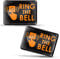 SkinoEu 2 x 3D Gel Sign Notification Symbol Ring The Bell Stickers Orange Marking for Doorbell Gate Door KS 62