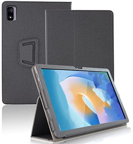INSOLKIDON Compatible with Jumper EZpad M10s Tablet case Full Coverage Ultra Slim leather Cover Case with folding Stand Cover Rugged with Auto Sleep/Wake
