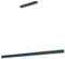 alfalux Lampe LED Hängelampe aus Metall Wohnzimmer Esszimmerlampe Hängeleuchte Pendelleuchte Hängeleuchten & Pendelleuchten Höhenverstellbar Neutralweißes Licht 116 cm WI116LED-4K-ANTHRAZIT