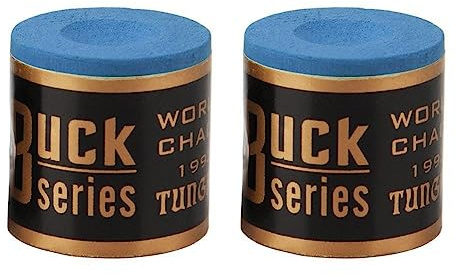 BILMAG Buck Series Billardkreide – 2er Pack Queuekreide für Pool, Snooker & Carambolage