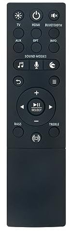 VINABTY Neu MK220RC Fernbedienung Ersatz für Teufel MK2 20RC Soundbar Audio Speaker Remote Controller