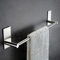 YIGII Self Adhesive Towel Rail 40CM Towel Bar, Stainless Steel Towel Rail Wall Mounted, Hand Towel Holder for Bathroom and Kitchen, Stick on Wall, Door (Silver)