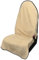 Leader Accessories universeller Autoschonbezug weicher Kord Sitzauflage 3-lagige 100% wasserdicht Autositzbezug als Überwurf rutschfest Schutzbezug Fahrersitz Beifahrersitz Vordersitz Beige