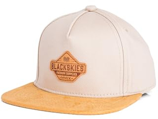 Blackskies® Essentials Snapback Cap Kinder | Kids-Basecap Jungen & Mädchen, Stylische Kappe, Coole Mütze, Geburt, Taufe, Baseball, Schirmmütze