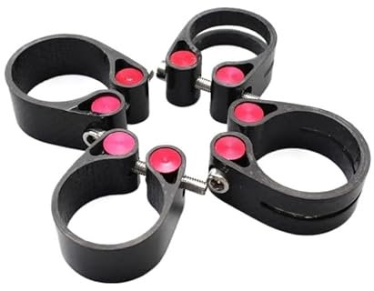 Colliers De Selle Pour VéLo Collier de serrage for tige de selle de vélo en carbone 27,2/31,6 mm Colliers de serrage for tube de selle 30,8 mm Tige de selle universelle for VTT BMX Pièces de vélo de r