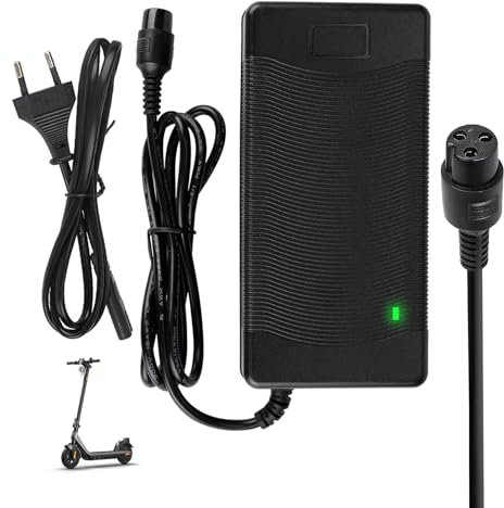 HPGAAVD 54.6V 2A Ladegeräte für Elektroroller für Kugoo M4/M4 Pro,UrbanGlide E-Cross Pro,48V E Scooter Universal Lithium Batterie Ladegerät für Hitway H5/H5 pro,12mm-3pin Stecker Schnellladegerät