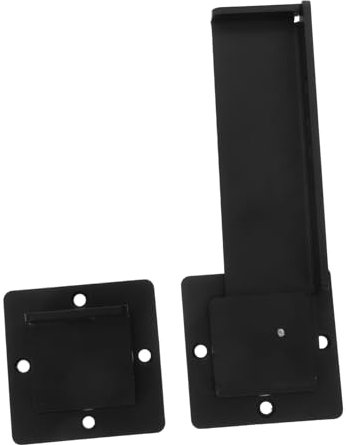 GAROZATION Verrou De Portail Aluminium Réglable avec Trou pour Cadenas Loquet à Bascule Résistant pour Portes De Grange Clôtures Et Garages Extérieurs