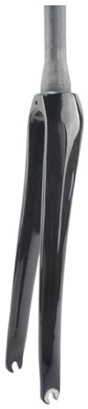 C Brake Bike Forcella rigida 700C Forcella per bici da strada 28,6 mm Tubo dritto da 1-1/8 Tubo conico da 1-1/2 Forcella rigida per bici Forcella anteriore per bici a sgancio rapido in fibra di carb
