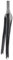 C Brake Bike Forcella rigida 700C Forcella per bici da strada 28,6 mm Tubo dritto da 1-1/8 Tubo conico da 1-1/2 Forcella rigida per bici Forcella anteriore per bici a sgancio rapido in fibra di carb