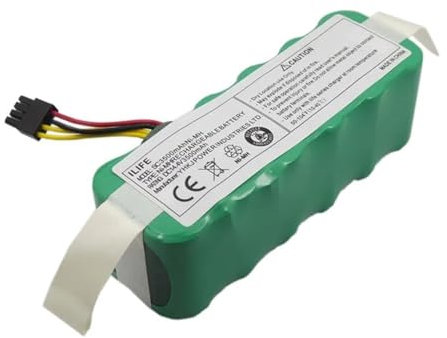 WVGFAUXA Batterie, Compatible avec AMIBOT Pure, Pièces De Rechange for Aspirateur Robot, Batterie for Robot, Balayeuse