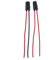 Lerpwige W5W Support de douille d'ampoule pour voiture, camion, bateau, rallonge pour voiture, lampe LED femelle 2 pièces