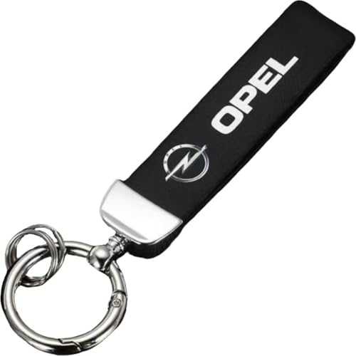 BAOYBS Schlüsselanhänger Auto für Opel Astra Adam Combo Corsa Mokka OPC, Langlebig und Stilvoll Driver Keyring Anhänger Personalisierter Feriengeschenk Männer und Frauen