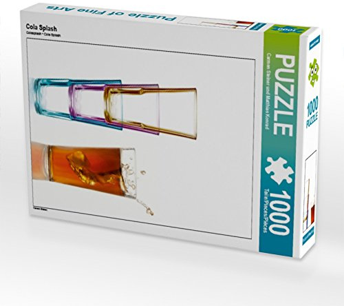 CALVENDO Puzzle Cola Splash | 1000 Teile Lege-Größe 48 x 64 cm Foto-Puzzle für glückliche Stunden