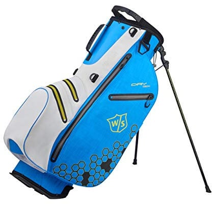 Wilson Herren W/S Dry TECH II Carry Bag Golftaschen, ROYAL/White, One Size