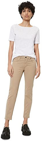 Marc O'Polo Damen B01008911021 Hose, Norse Sand, 32W / 34L EU