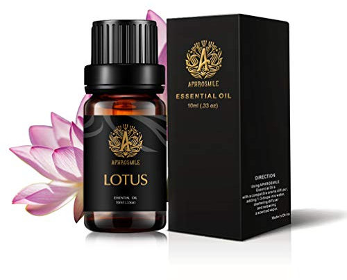 100% reines Lotus Ätherisches Öl für den Diffusor, Aromatherapie Lotus Ätherisches Öl für Massage, Haut- und Haarpflege, 10ml Therapeutic Grade Lotus Ätherisches Öl für zu Hause, Luftbefeuchter