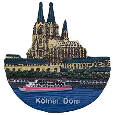 3D Kölner Dom Deutschland Kühlschrank Kühlschrankmagnet Tourist Souvenirs Handgemachte Harz Handwerk Magnetische Aufkleber Home Küche Dekoration Reise Geschenk
