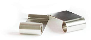 Dream' s Party Set 4 Molle in Acciaio CROMATE, Ideali per Tenere Uniti Due stampi di Uova di Pasqua in policarbonato tra Loro Durante l'operazione di Raffreddamento del Cioccolato