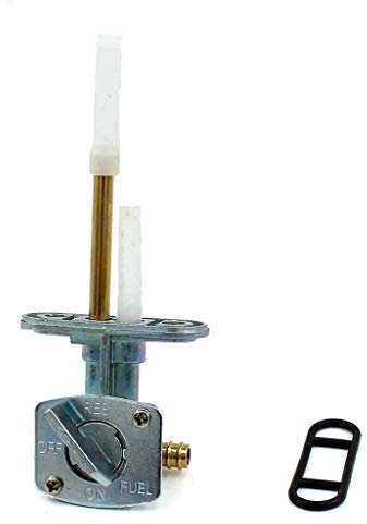 AISEN Robinet D'Essence Carburant Gaz Petcock pour XR50 CRF50 YFM 250/350 Suzuki LTZ 250/400 Kawasaki KLT 110/185/160 50Cc 110Cc Pit Dirt Bike
