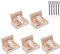Meiyuexiang Confezione da 5 chiavette USB in legno per chiavetta USB 3.0 con scatola di legno 3.0/16GB