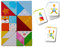 HABA 305777 - Legespiel Bunter Tangram-Mix, Legespiel ab 3 Jahren, Made in Germany