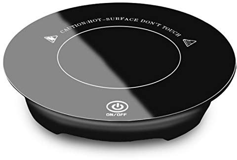 Becherwärmer, intelligenter Kaffeetassenwärmer, elektrischer Tassenwärmer Pad Desktop-Tee-Getränk Kaffee-Milchbecher-Heizung mit Sensing Touch Control für den Büro- oder Heimgebrauch
