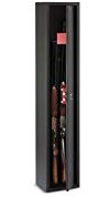 THIRARD - Armoire à Fusils Durban - Sécurisée - Acier - Capacité 3 Fusils et Coffret Munitions - Verrouillage Par Clé - 2 Pênes de Ø18 mm - 1255 x 245 x 205 mm - Gris