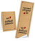 Logbuch-Verlag 10 Aufkleber MIT LIEBE SELBSTGEMACHT in Kraftpapier-Optik braun rot - Geschenkaufkleber für DIY Geschenke