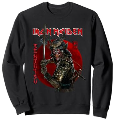 Iron Maiden Senjutsu Eddie Red Circle Sweatshirt