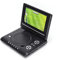 Tragbarer DVD-Player, 6,8-Zoll / 8,5-Zoll-DVD-Player HD mit Kleinem TV-Player, Unterstützt 270-Grad-schwenkbarer Mobiler DVD-Player mit USB-Fernbedienung, für Auto/Kinder/Zuhause(LMD-750 EU)