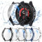 Neitra [5+5Pack for Samsung Galaxy Watch 5 Pro 45mm Case + Screen Protector, Anti-Fog 5 Tempered Glass Protective Film + 5 Hard PC Bumper Cover Scratchproof Cases Accessories for Galaxy Watch 5Pro