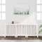 Tidyard Radiator Cover Cabinet Wooden Modern Radiators Shelf Storage Heating Cabinet Wooden Bedroom Hallway Home Furniture for Living Room Bedroom White 210x21x85 cm Solid Wood Pine
