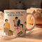 HappyMots Tazza originale in ceramica di alta qualità da regalare | Tazze da colazione | Adatto per microonde e lavastoviglie | Tazze divertenti | Regalo per la festa della donna