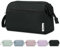 Narwey Grande Trousse de Toilette Voyage Trousse de Maquillage Femme Sac Cosmétique Organisateur Trousse Toilette Homme (Noir)