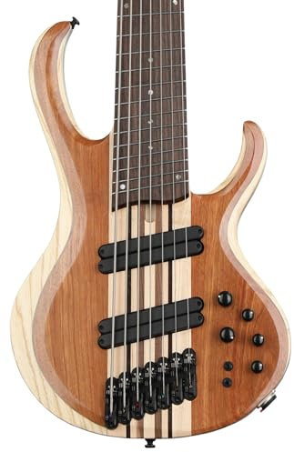 Ibanez BTB7MS-NML Natural Mocha Low Gloss - Basso elettrico a 6 corde
