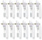 Bwintech 12 Pcs in-Line White UPVC Aluminium Window Handle, 43mm Spindle for Indoor and Outdoor upvc Window